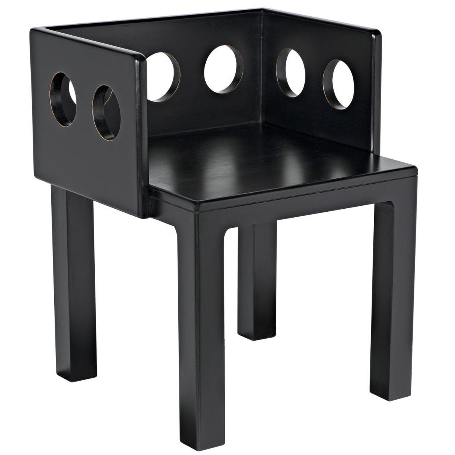 Noir Elton Hole Chair