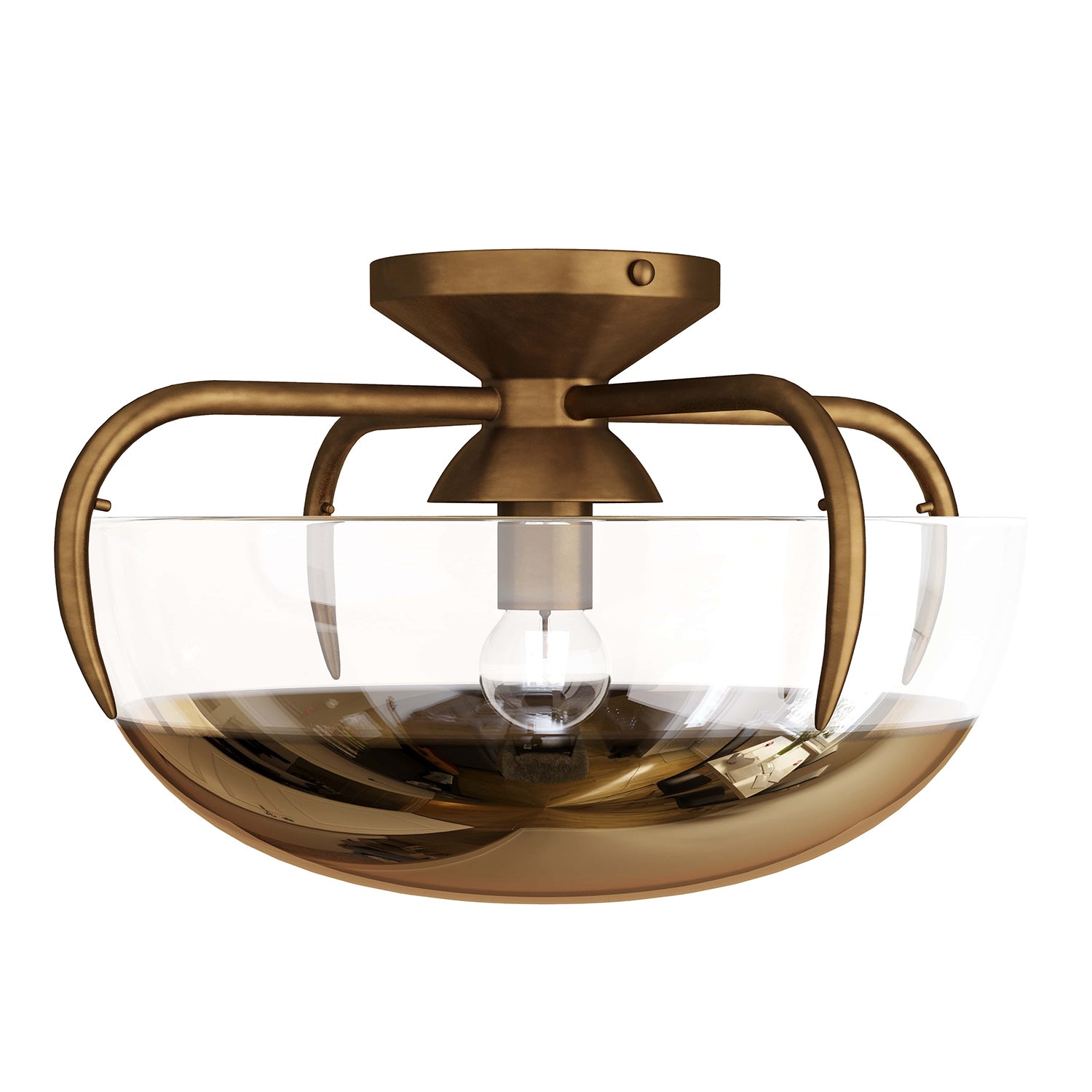 Barry Dixon for Arteriors Corona Flush Mount