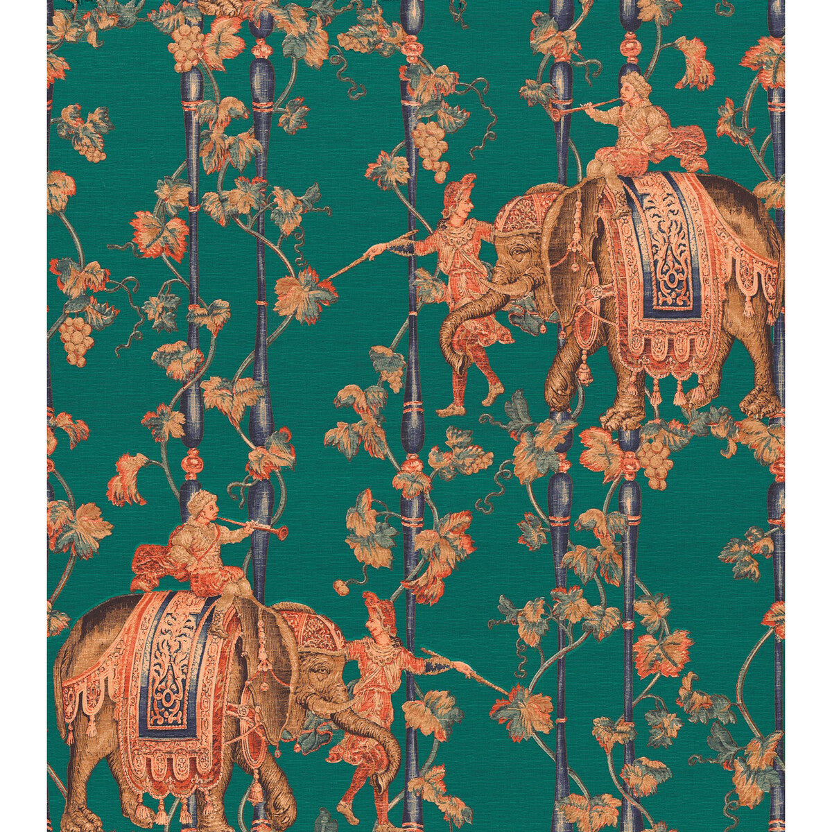 Gaston Y Daniela Elefantes Verde Esmeralda Wallpaper