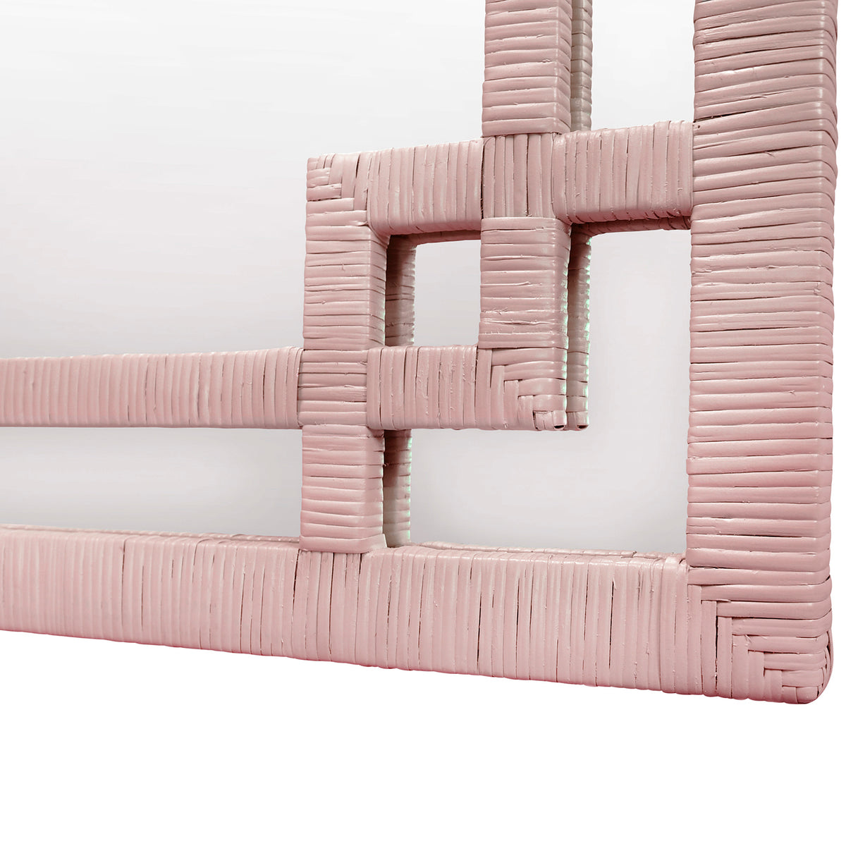 Worlds Away Geneva Pink Wall Mirror