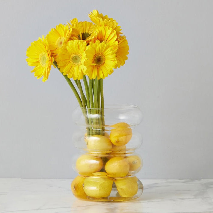 Etu Home Scalloped Flower Vase - Final Sale