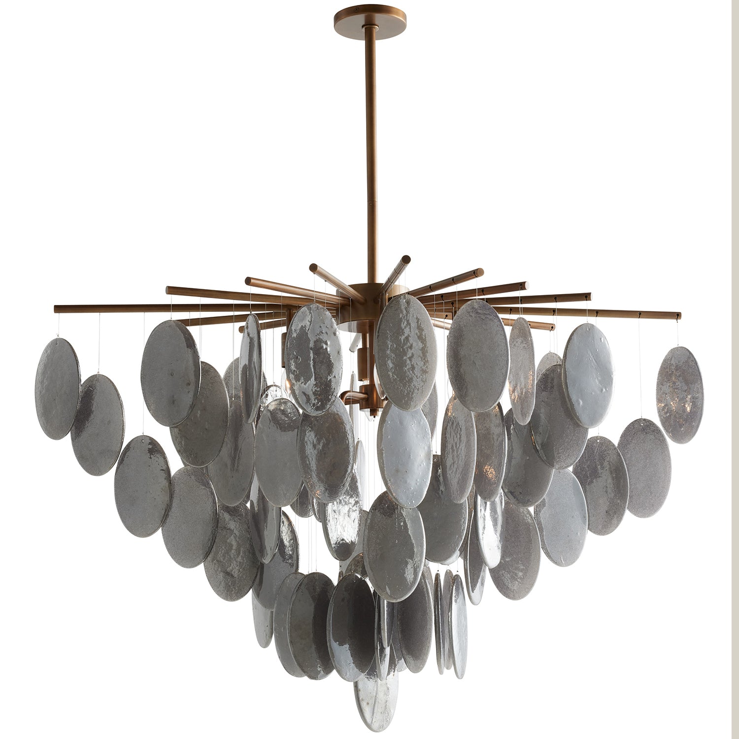 Arteriors Tiffany Gray Chandelier