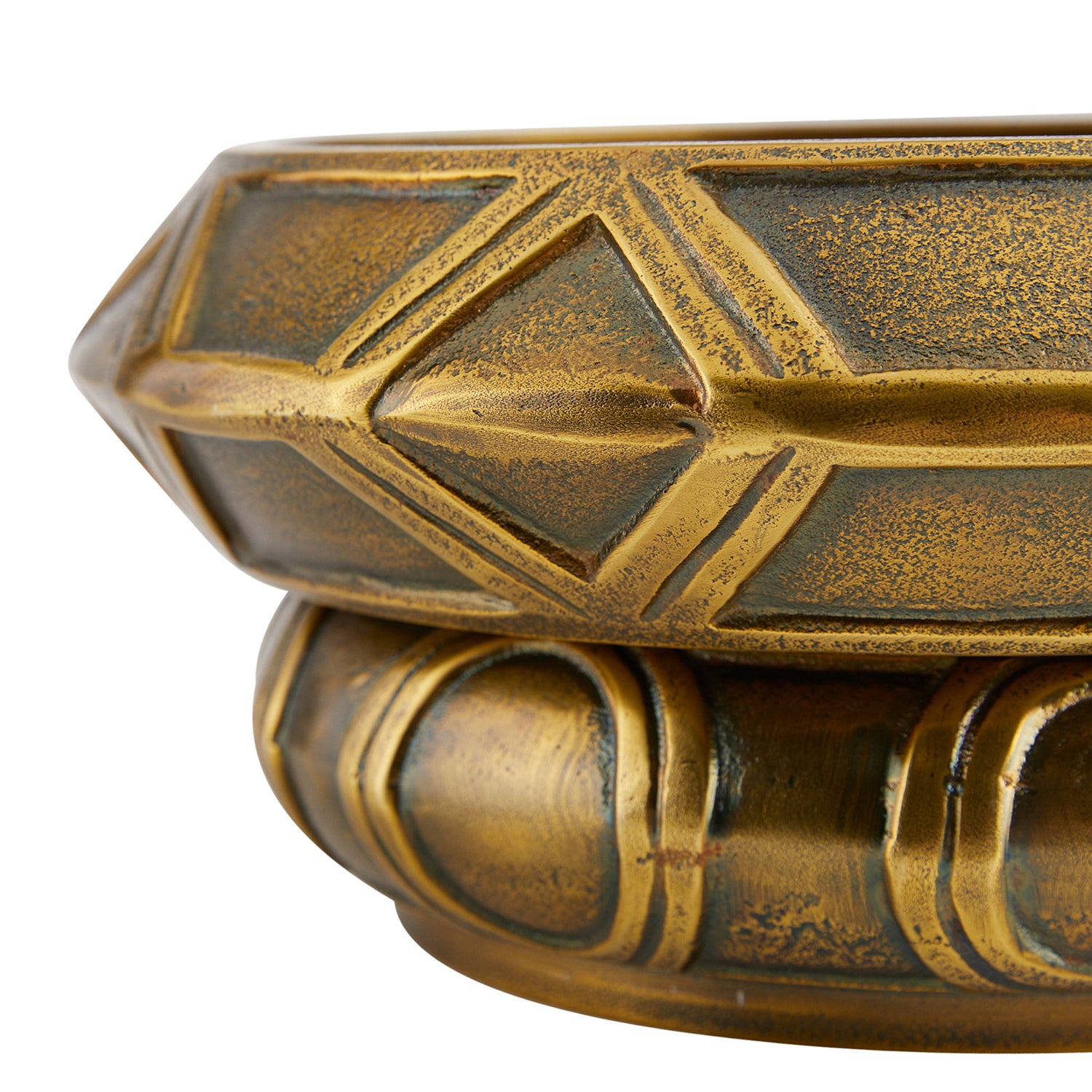 Laura Kirar for Arteriors Millenia Stacked Small Centerpiece Set of 2