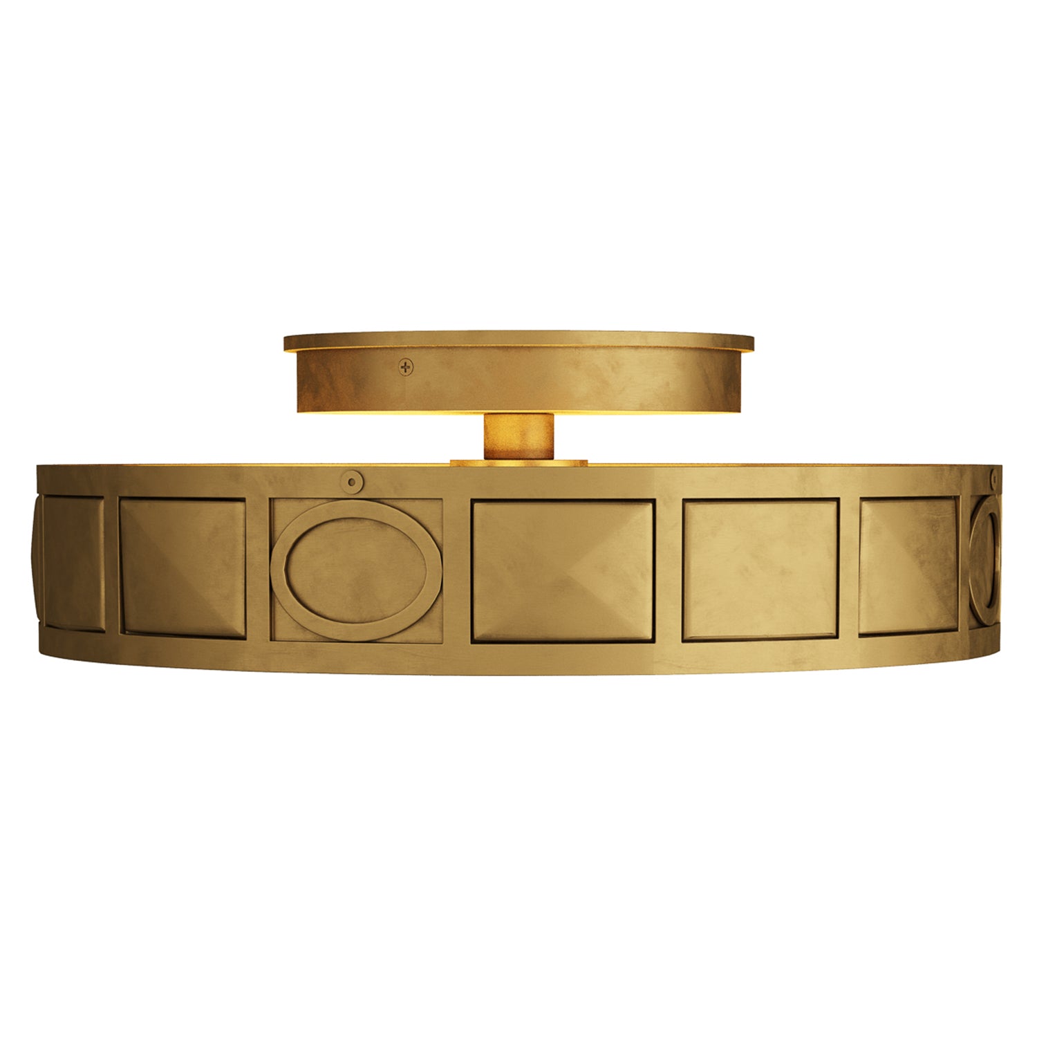 Laura Kirar for Arteriors Empire Flush Mount