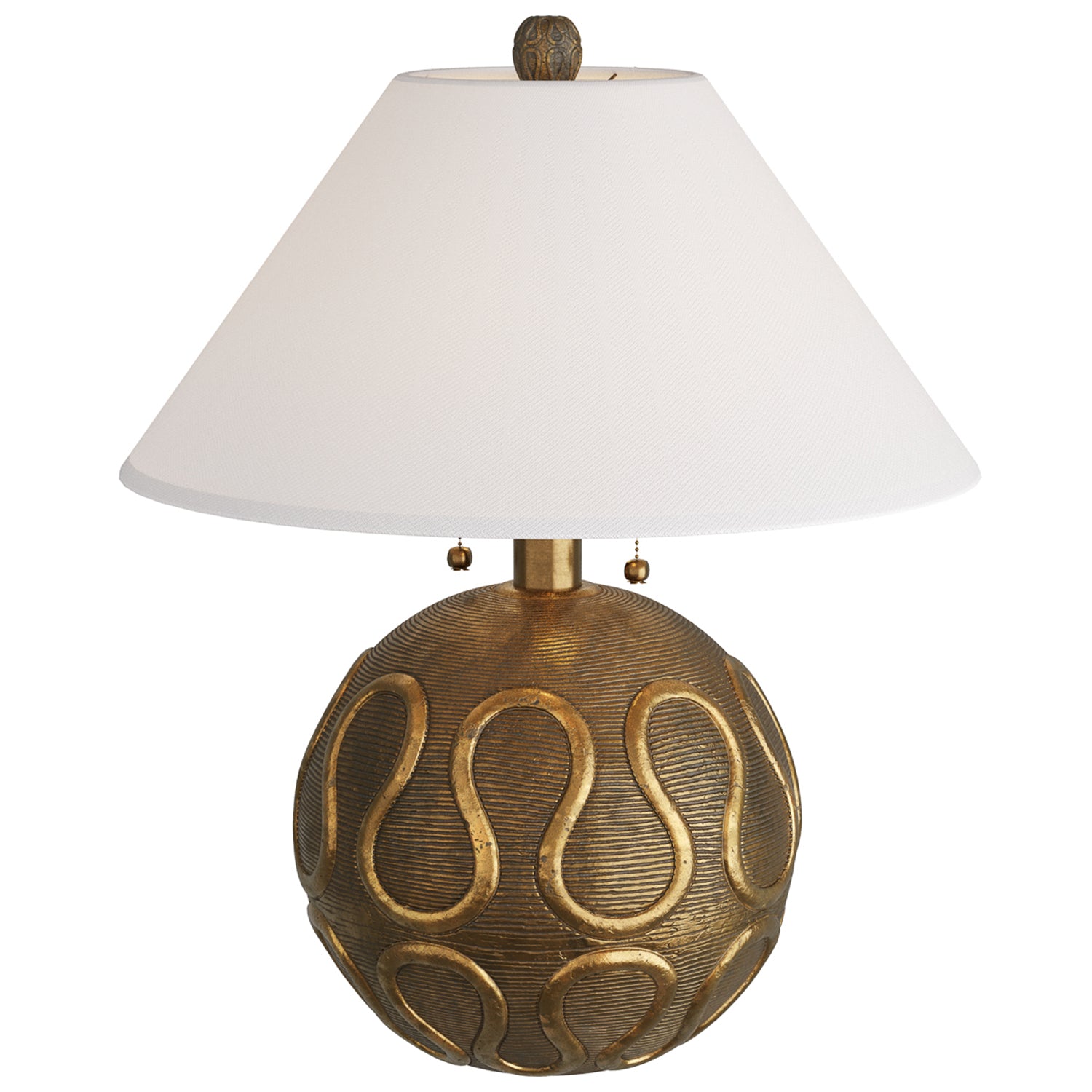 Laura Kirar for Arteriors Serpiente Table Lamp