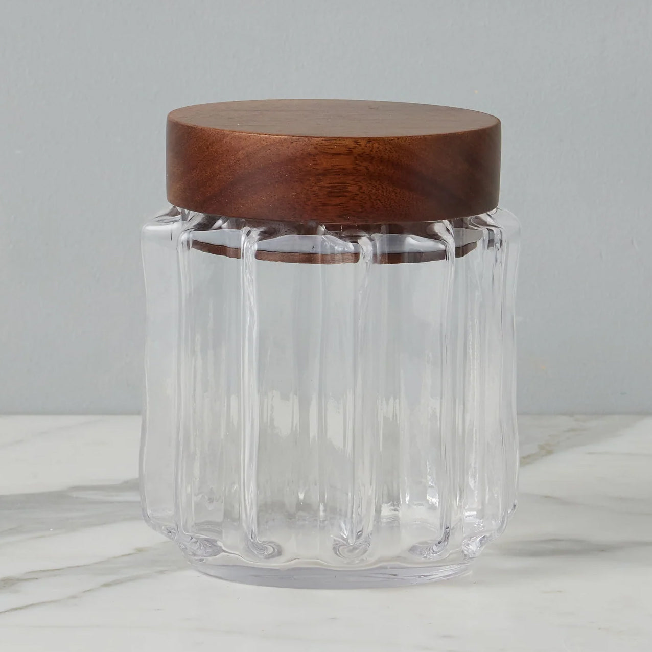 Etu Home Fluted Glass Canister