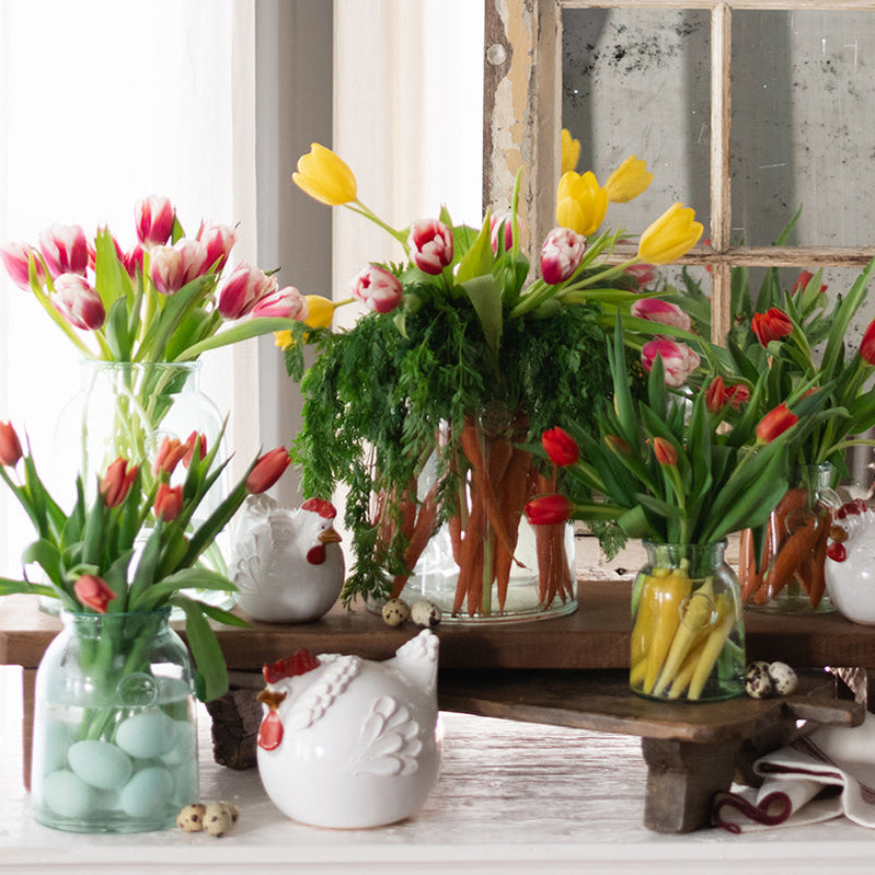 Etu Home French Bee Mason Jar Vase