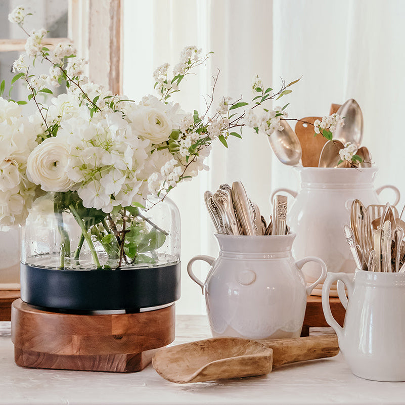 Etu Home Bloom Maritime 3-in-1 Glass Vase