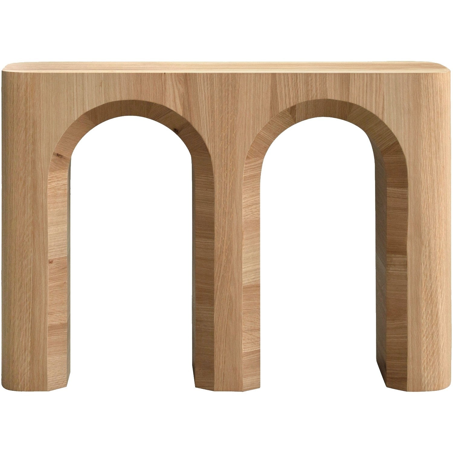 Grayson Oak Veneer Console Table