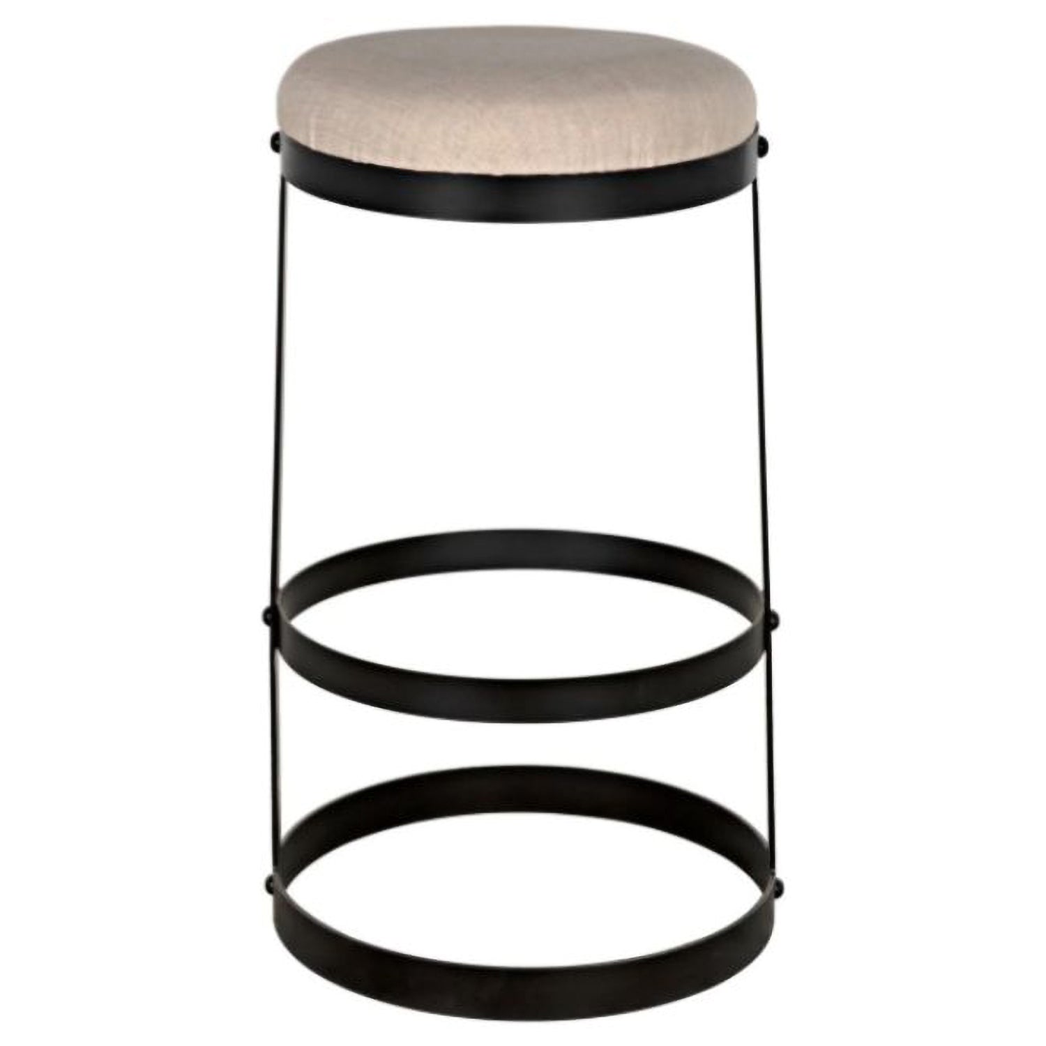 Noir Hook Bar Stool