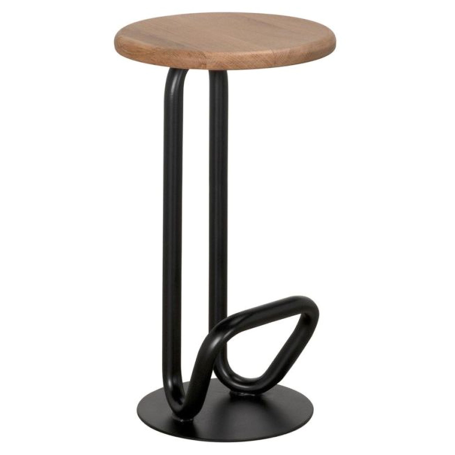 Noir Hook Counter Stool