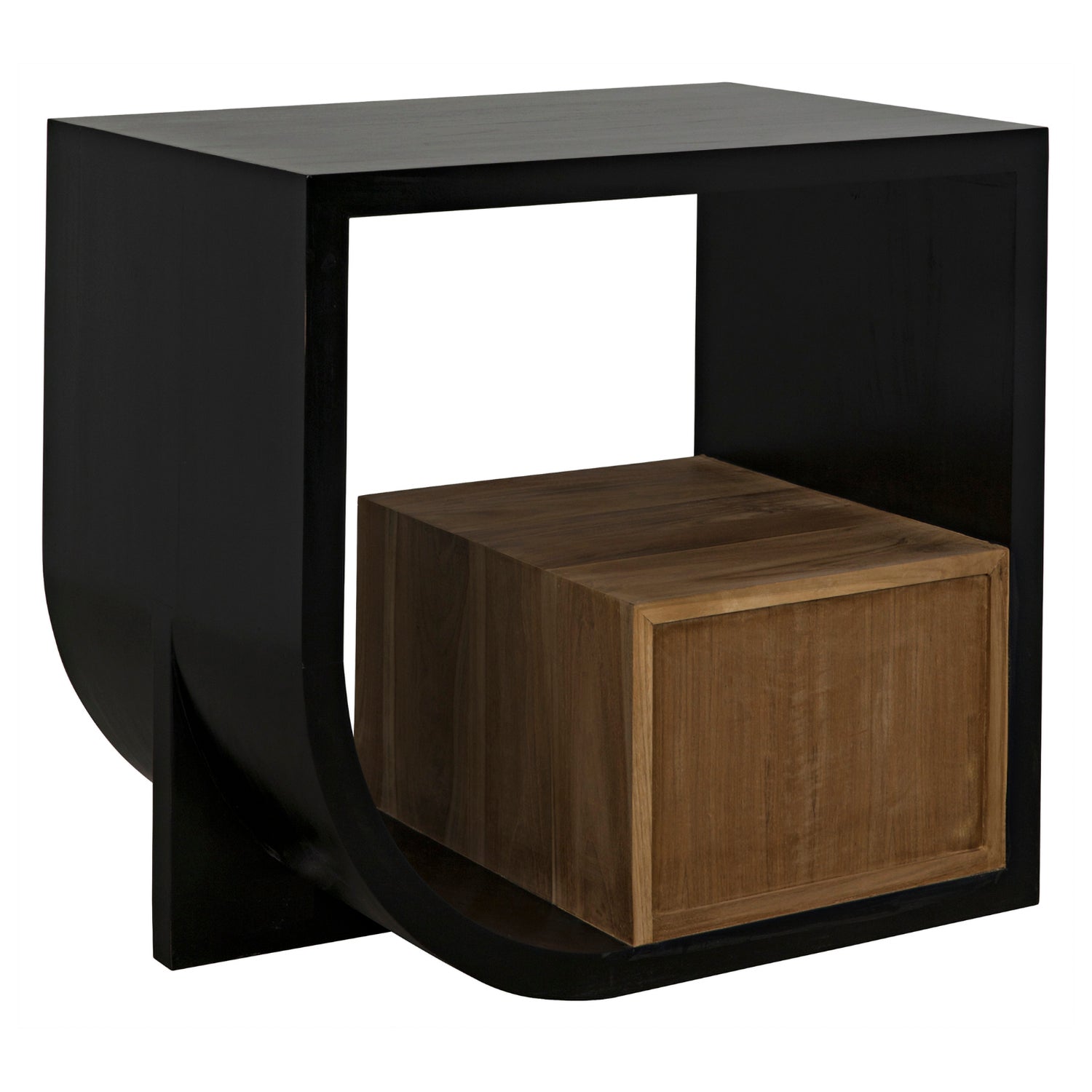 Noir Burton Side Table