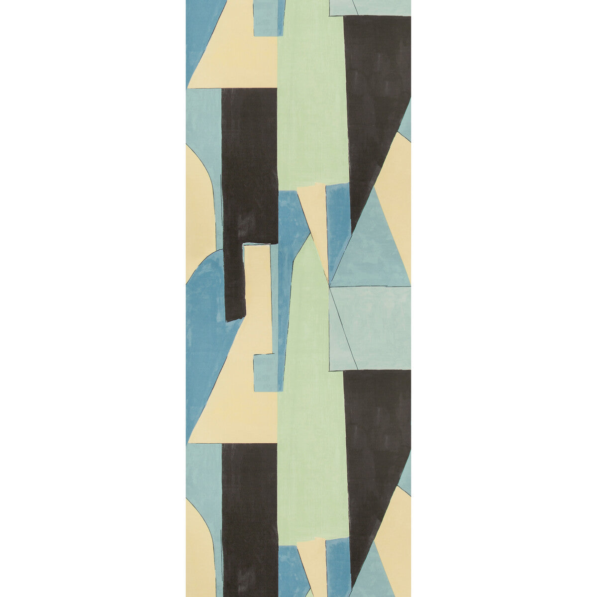 Kelly Wearstler x Lee Jofa Modern District Paper Cobalt Wallpaper
