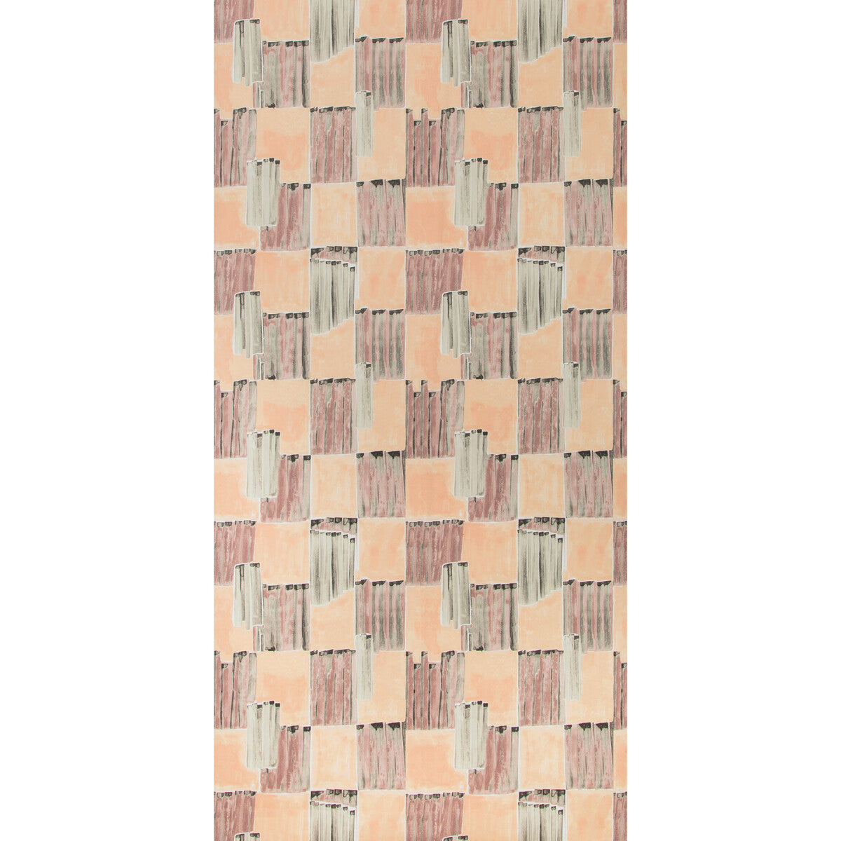 Kelly Wearstler x Lee Jofa Modern Lyre Paper Blushing Wallpaper