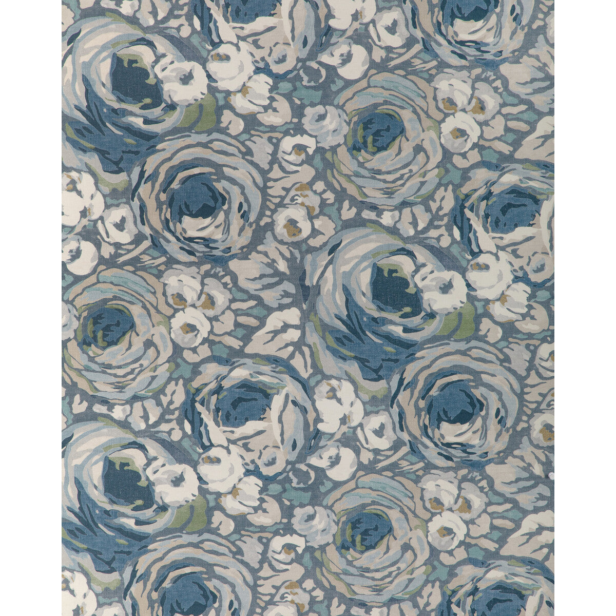 Lee Jofa Soho Modern Orchard Paper Blue/Denim Wallpaper