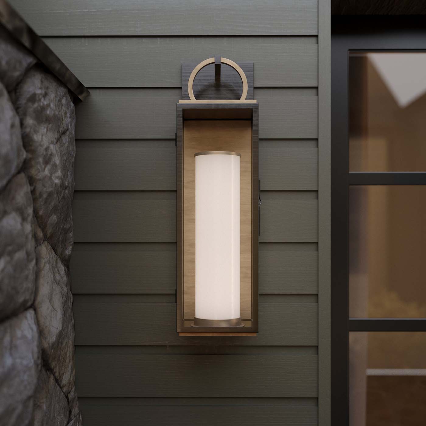 Troy Lighting Gareth Exterior Wall Sconce