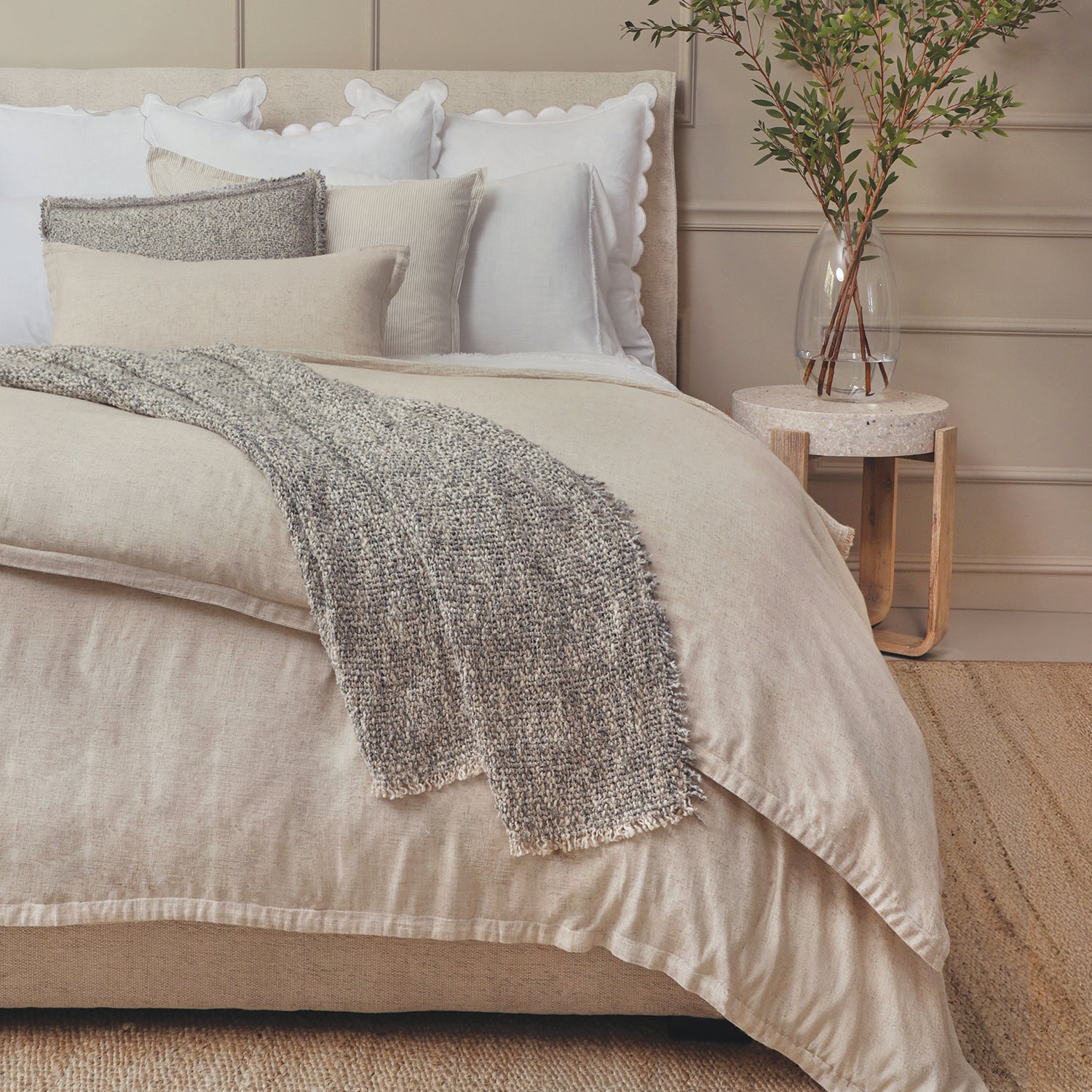 Pom Pom at Home Georgie Bamboo Linen Duvet Cover