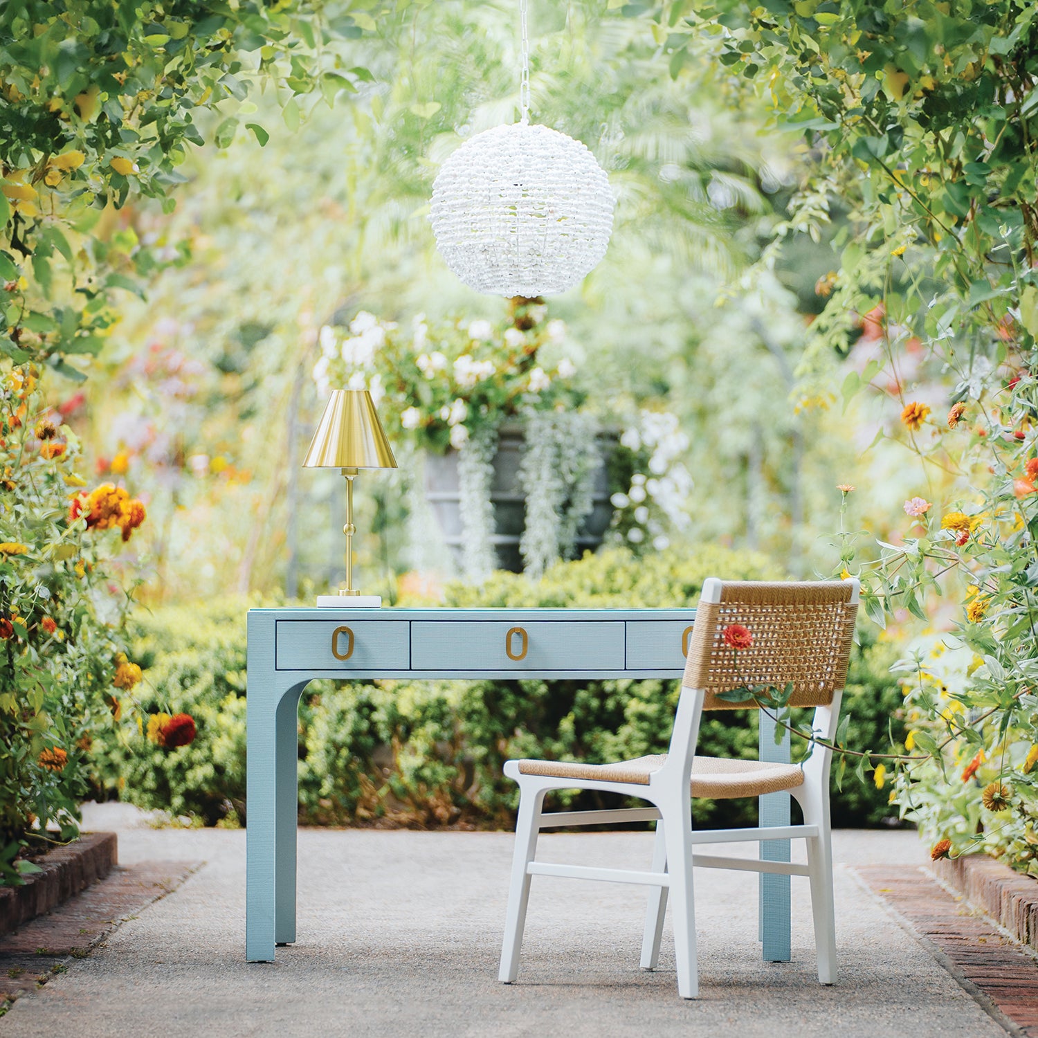 Worlds Away Chanler Table Lamp - Final Sale