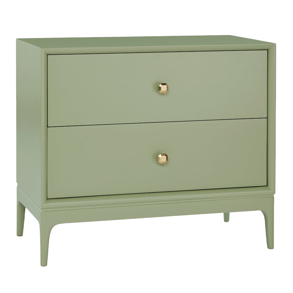 Redford House Griffin 2 Drawer Nightstand Set of 2