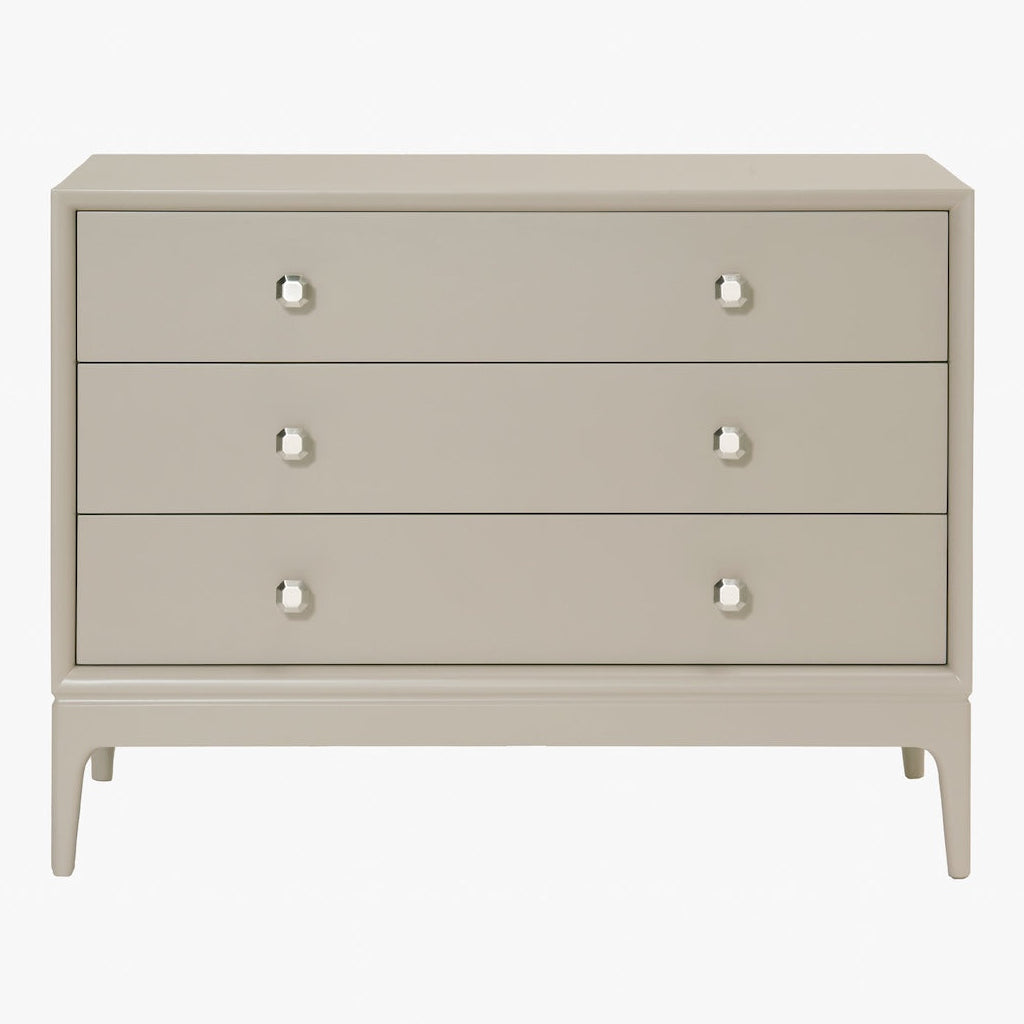 Redford House Griffin 3 Drawer Large Nightstand Set of 2