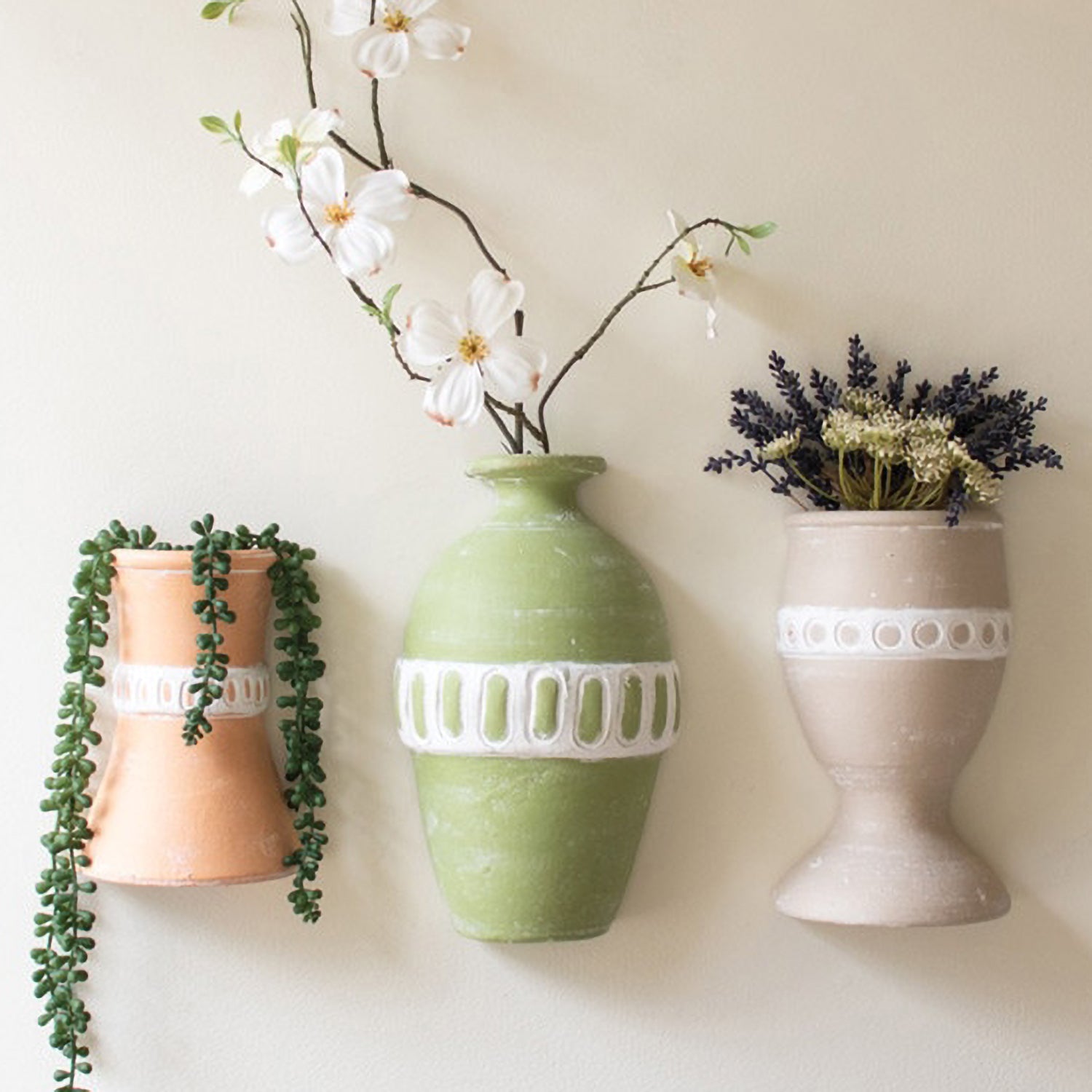 Wall Vase Set of 3