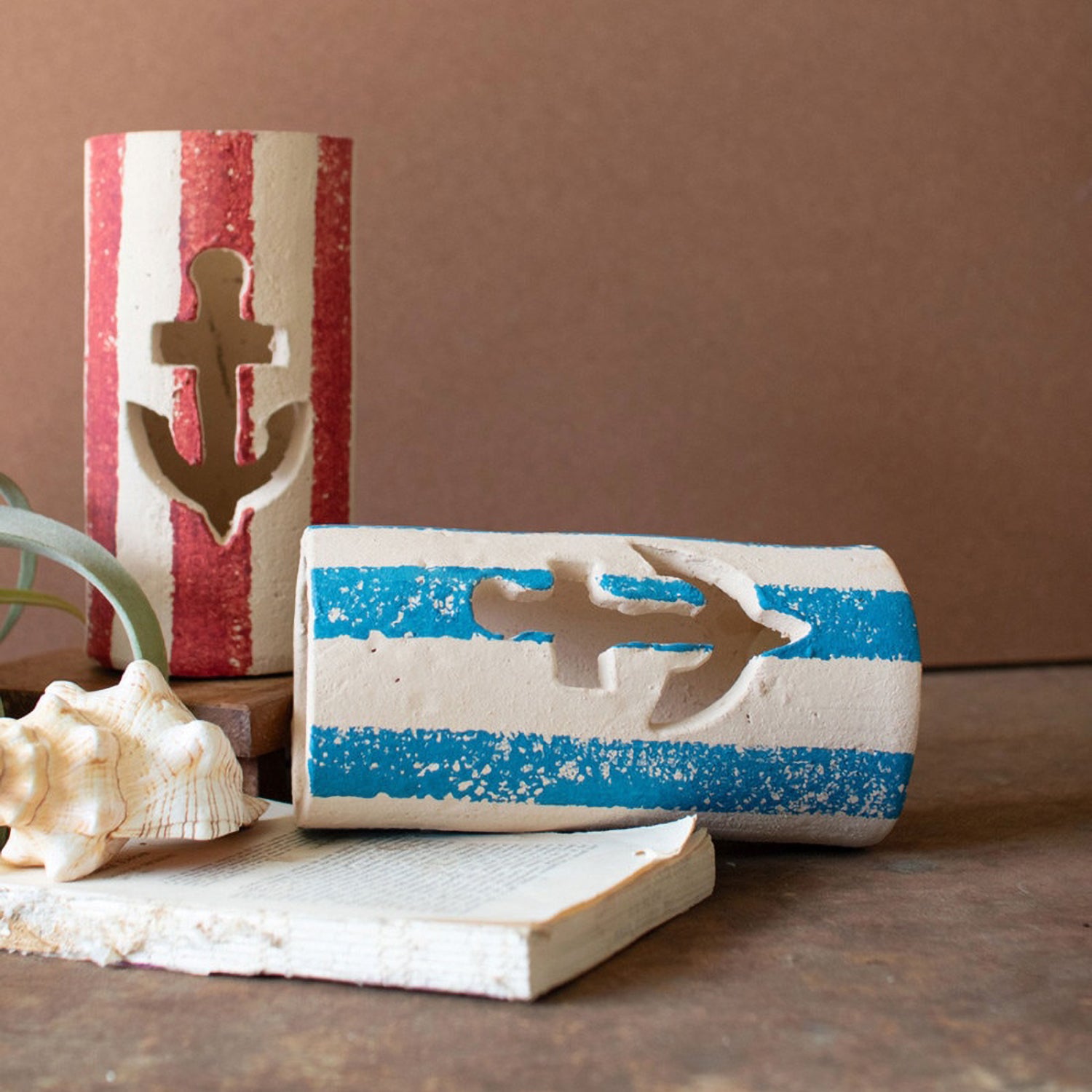 Anchor Luminaries Set of 2