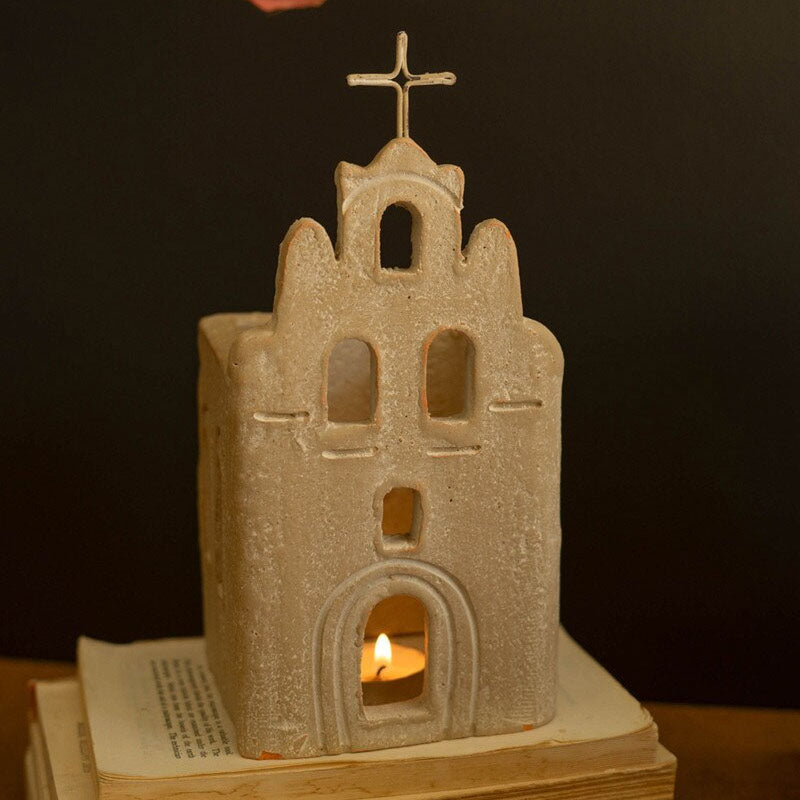 San Antonio Mission Luminary Set of 4