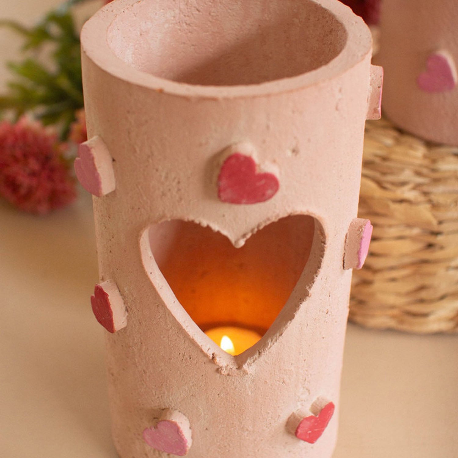 Valentine's Luminary Set of 4