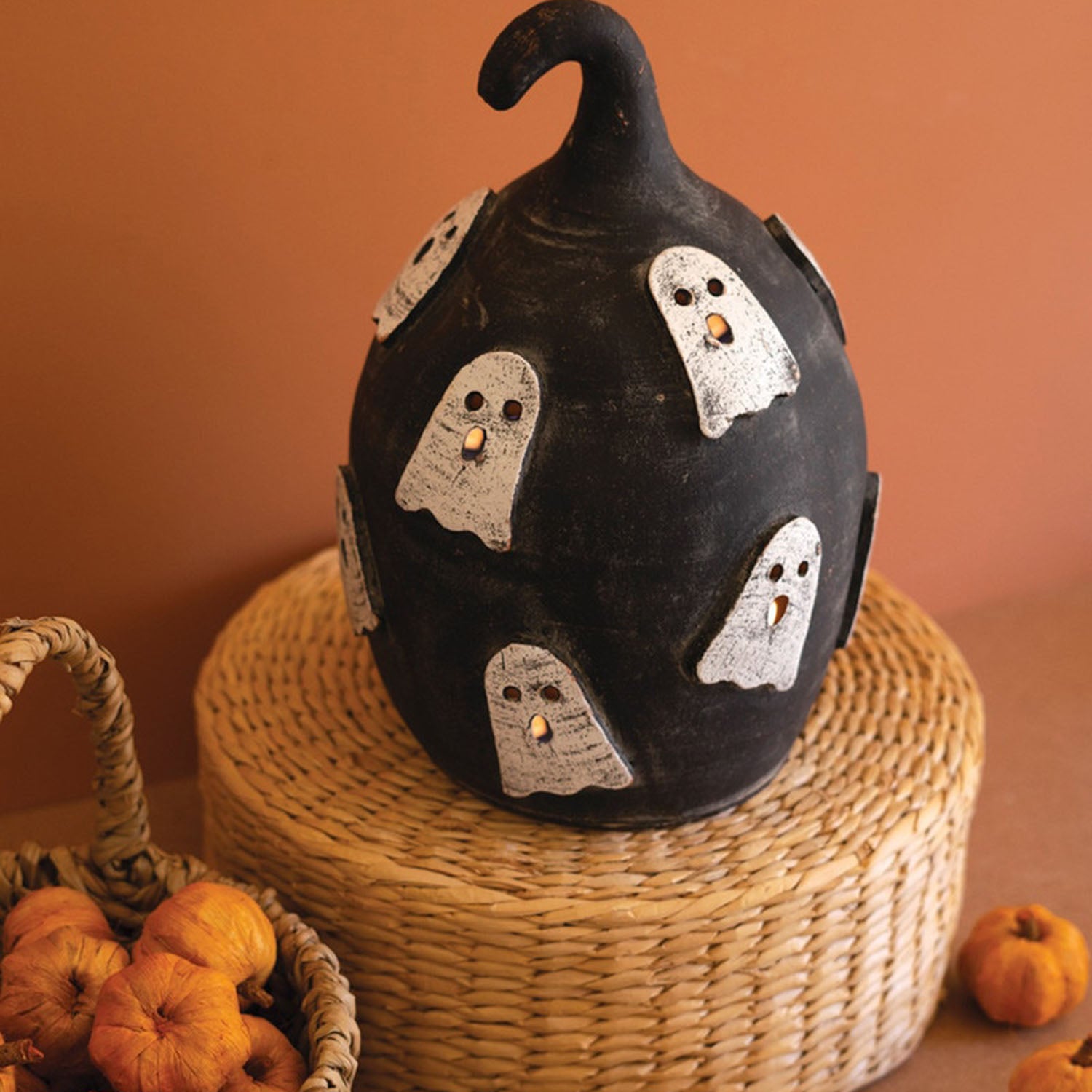 Pumpkin Ghosts Luminary