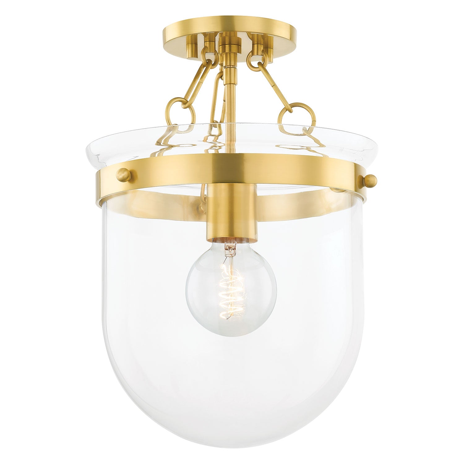 Ariel Okin x Mitzi Dunbar Semi Flush Ceiling Mount