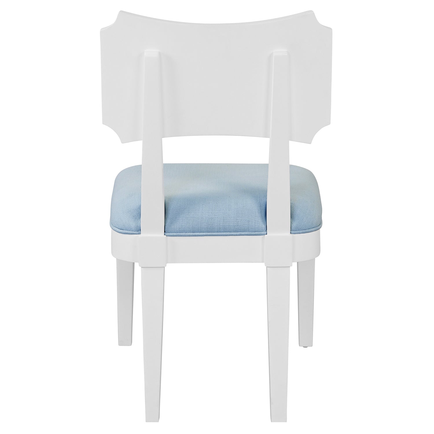 Worlds Away Hayden Light Blue Dining Chair