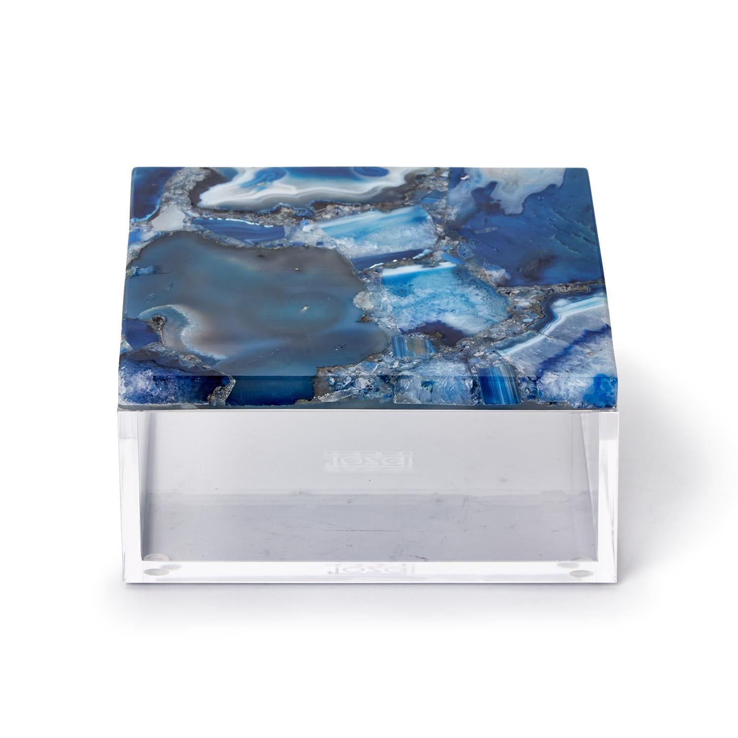 Blue Agate Box