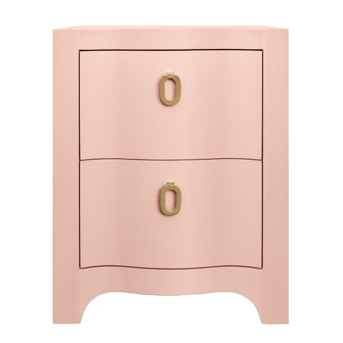 Worlds Away Helena Pink Side Table