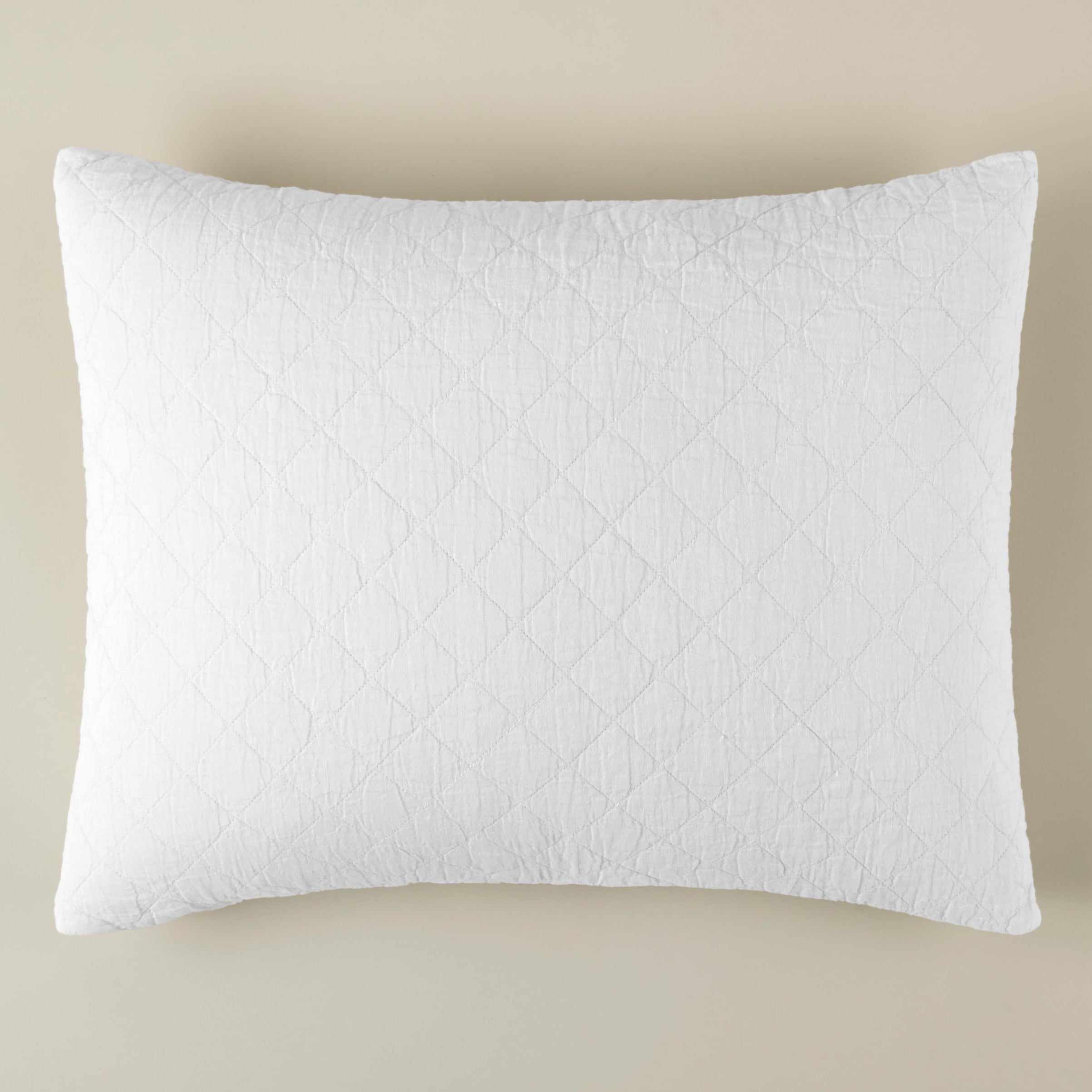Peacock Alley Heritage Stonewashed Linen Sham
