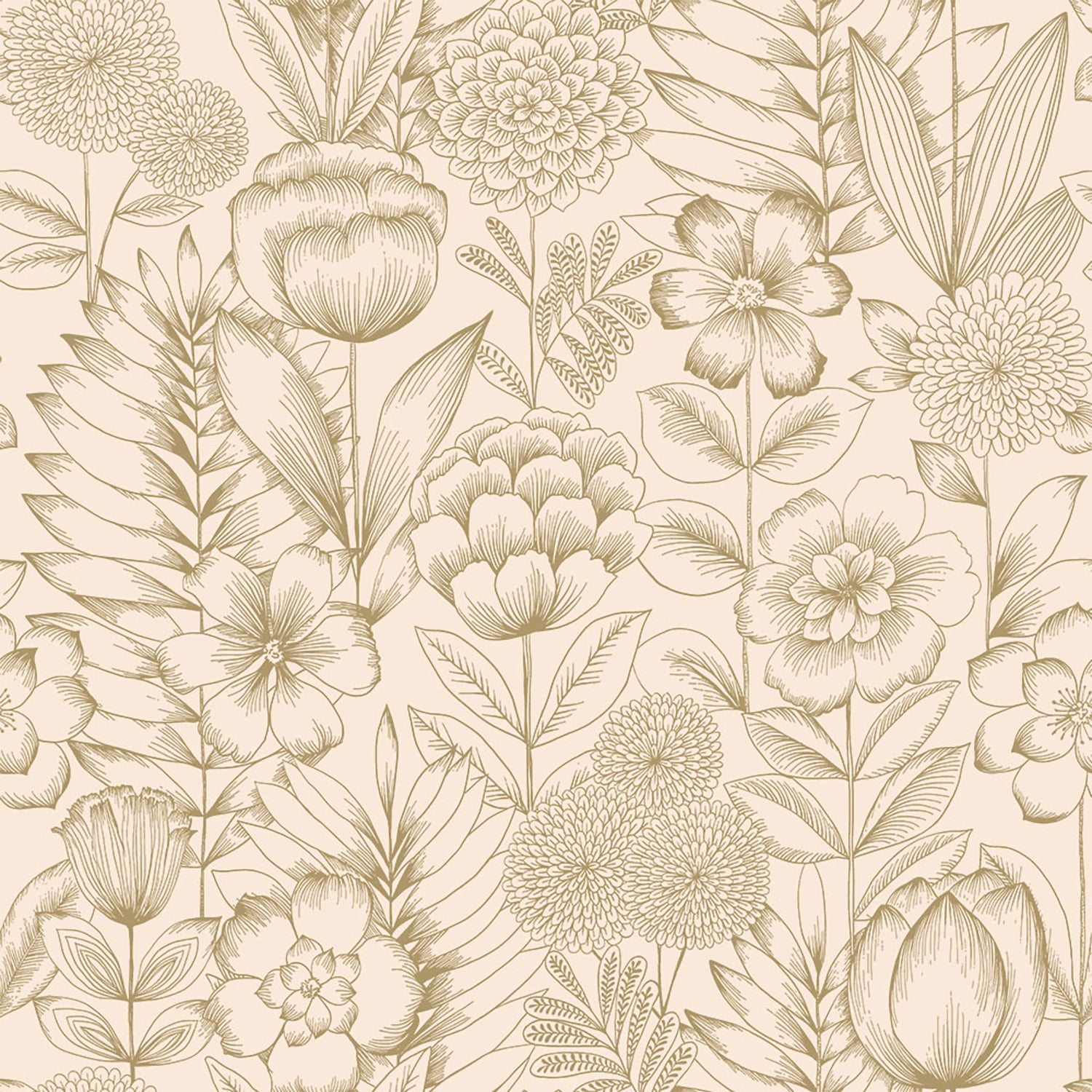 Tempaper & Co Homestead Floral Peel & Stick Wallpaper