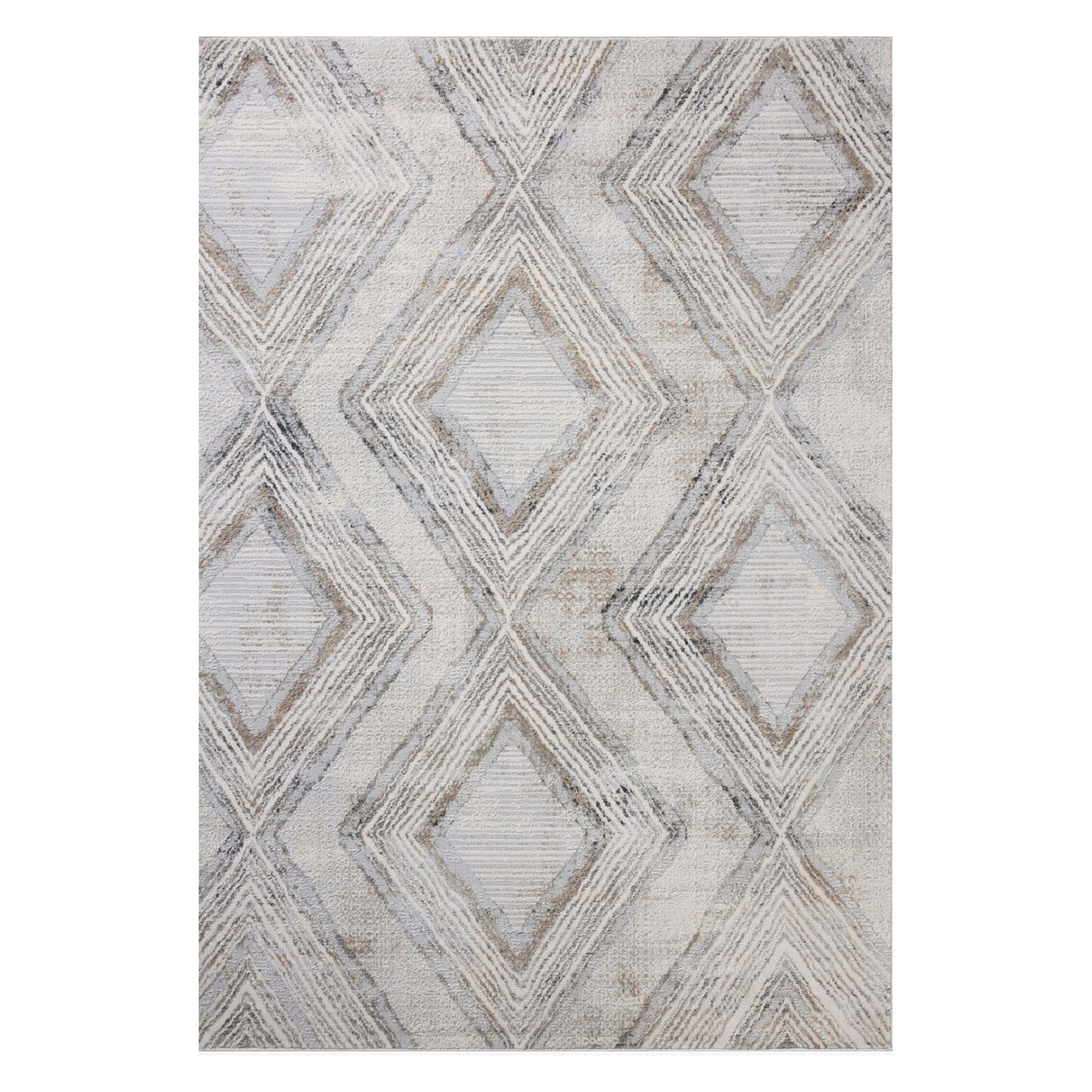 Loloi Hollis Mist/Natural Power Loomed Rug
