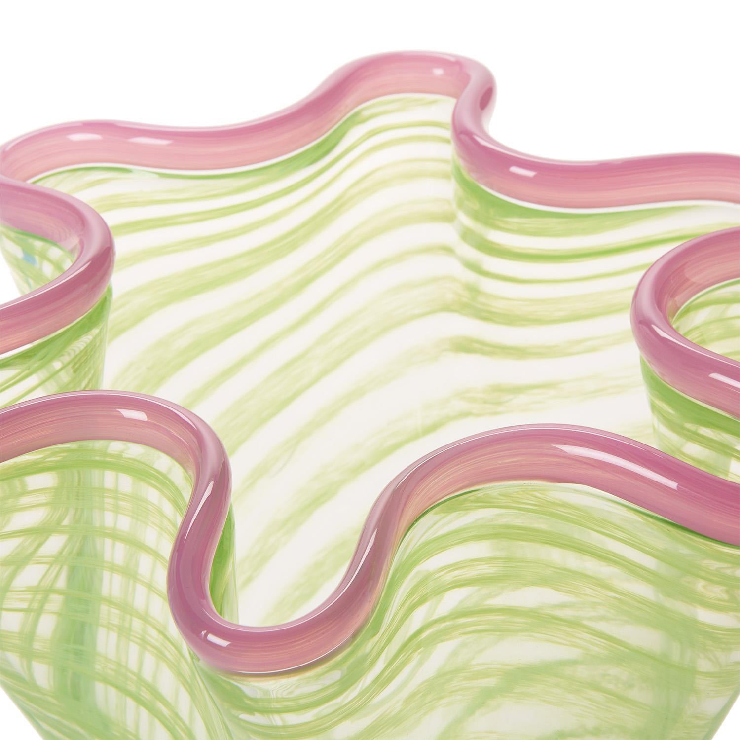 Rialto Swirl Flare Vase Set of 2