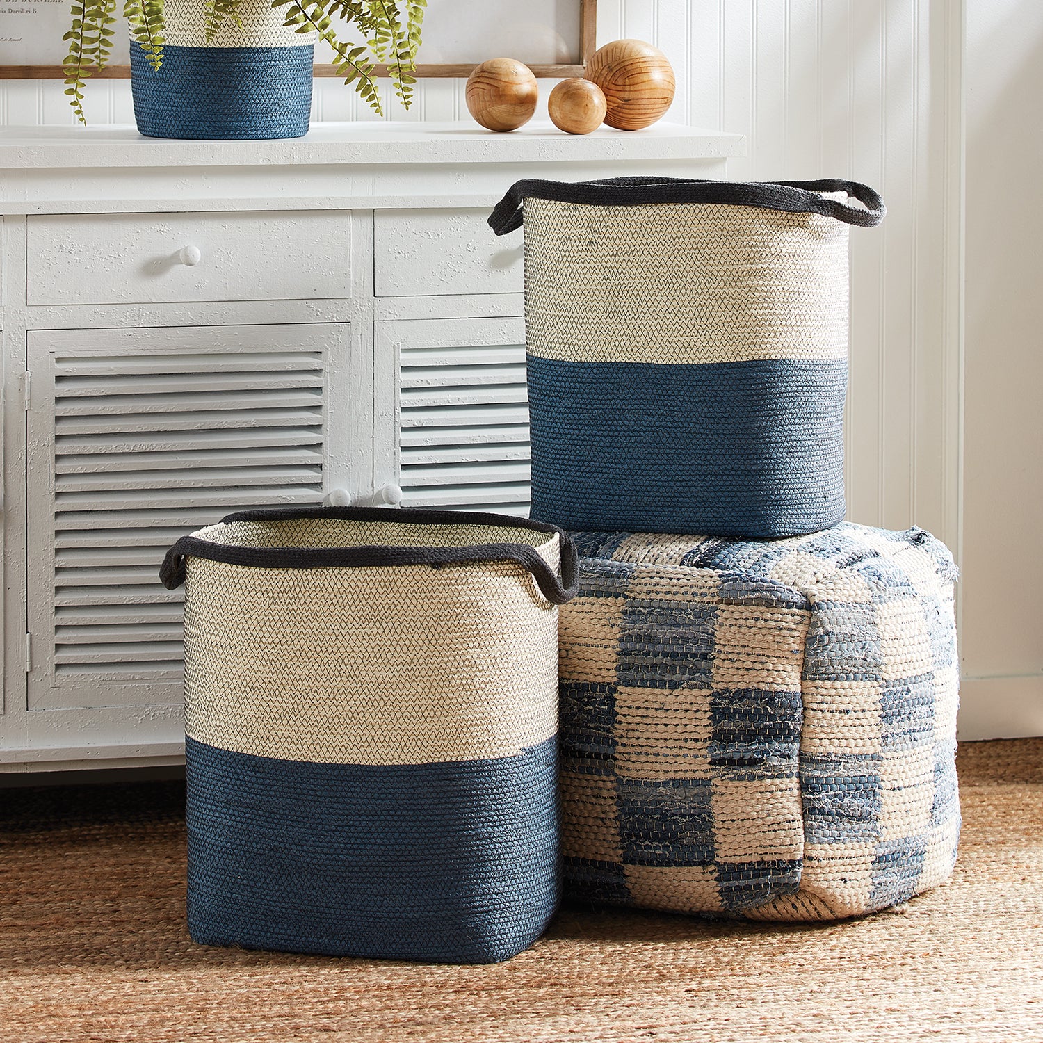 Ayden Baskets With Handles Set of 2