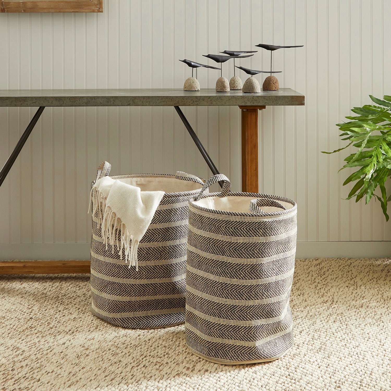 Marleigh Round Basket Set of 2