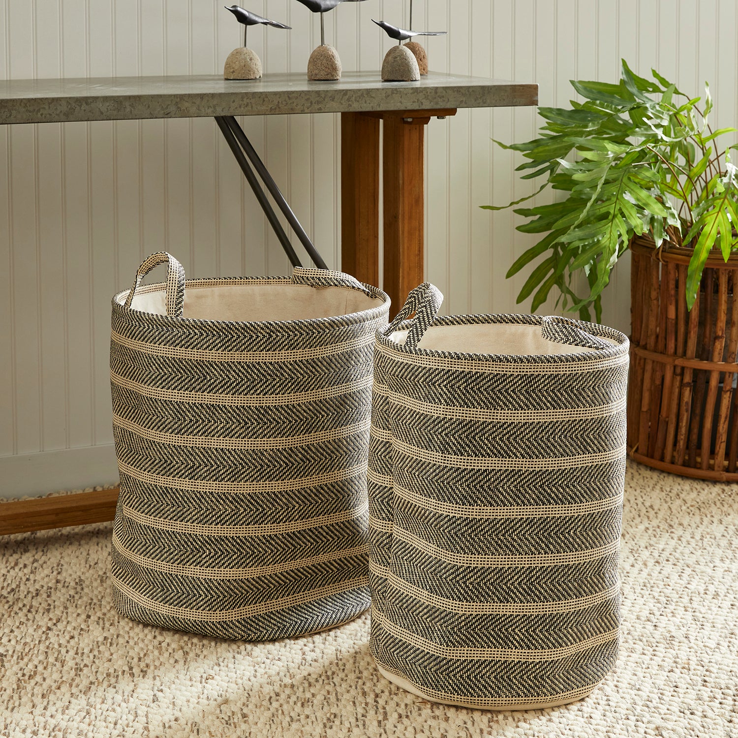 Marleigh Round Basket Set of 2