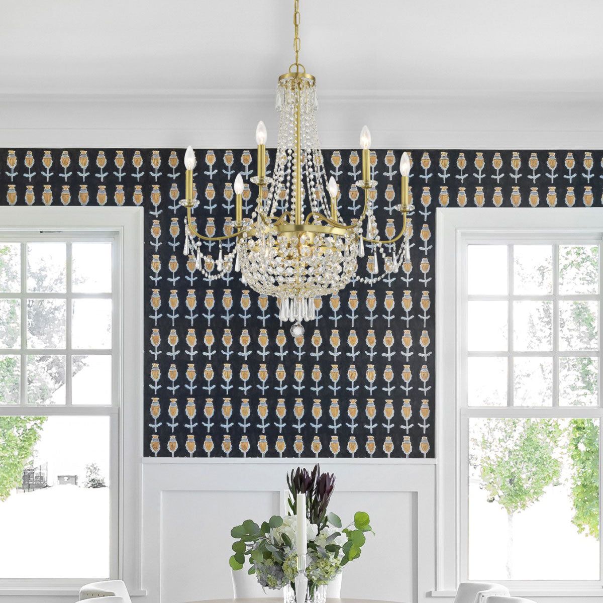 Crystorama Haywood 9-Light Chandelier