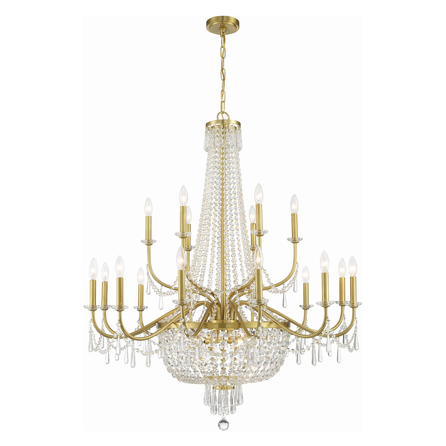 Crystorama Haywood 22-Light Chandelier