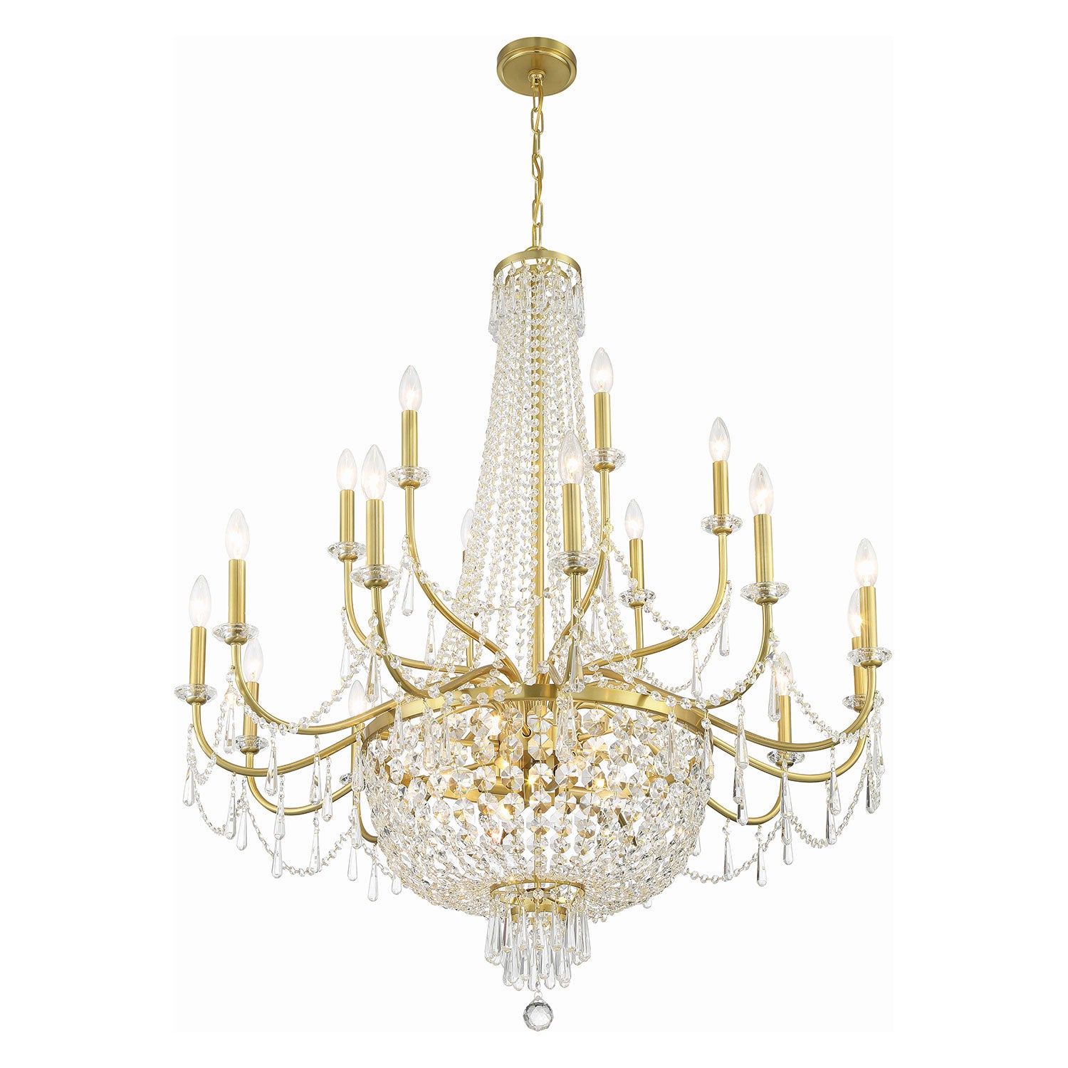 Crystorama Haywood 22-Light Chandelier