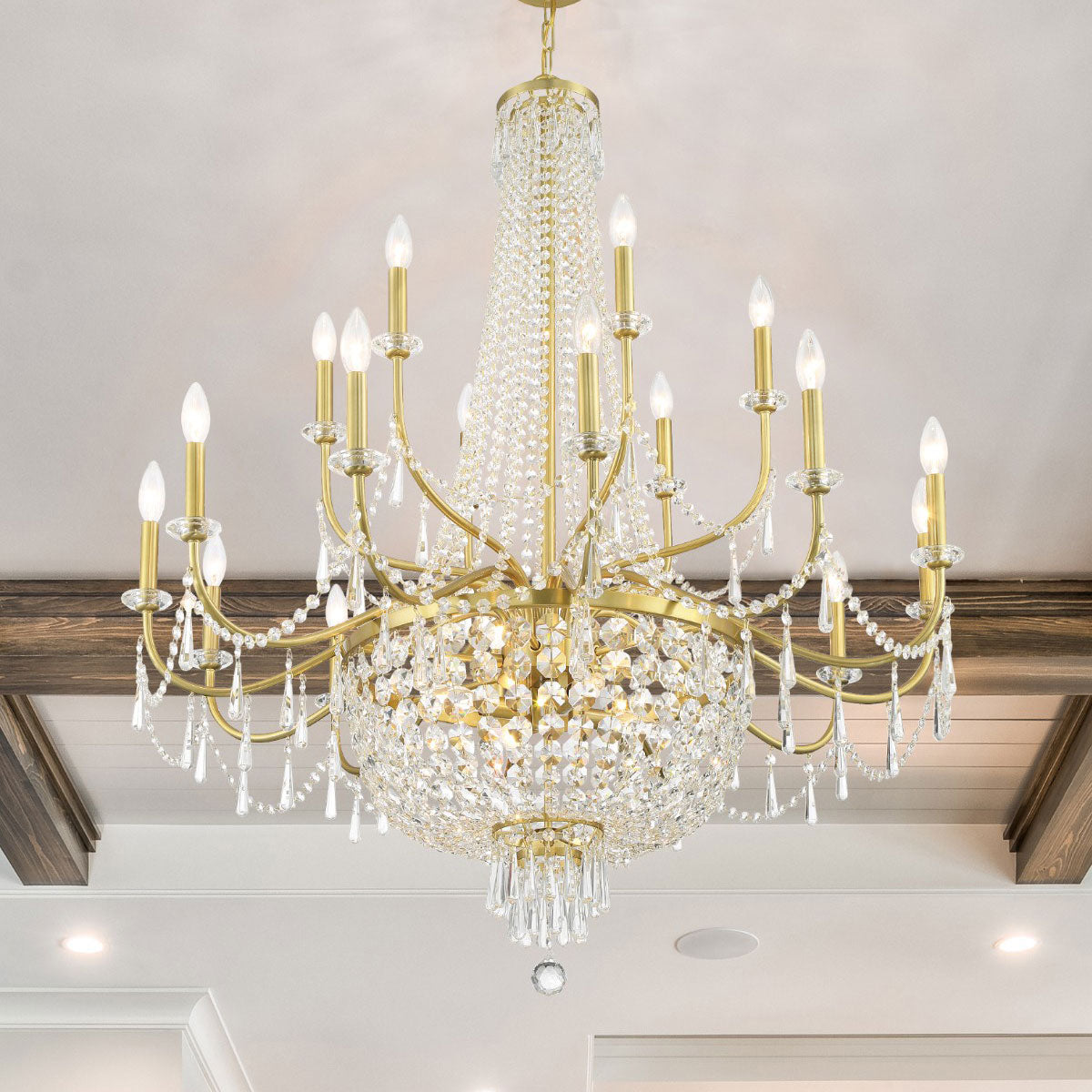 Crystorama Haywood 22-Light Chandelier