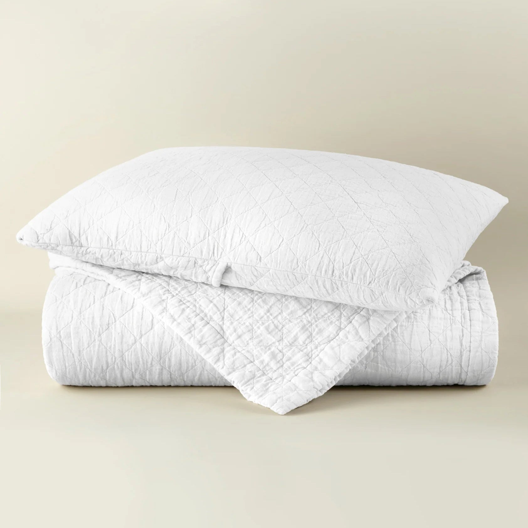 Peacock Alley Heritage Stonewashed Linen Pillow Sham