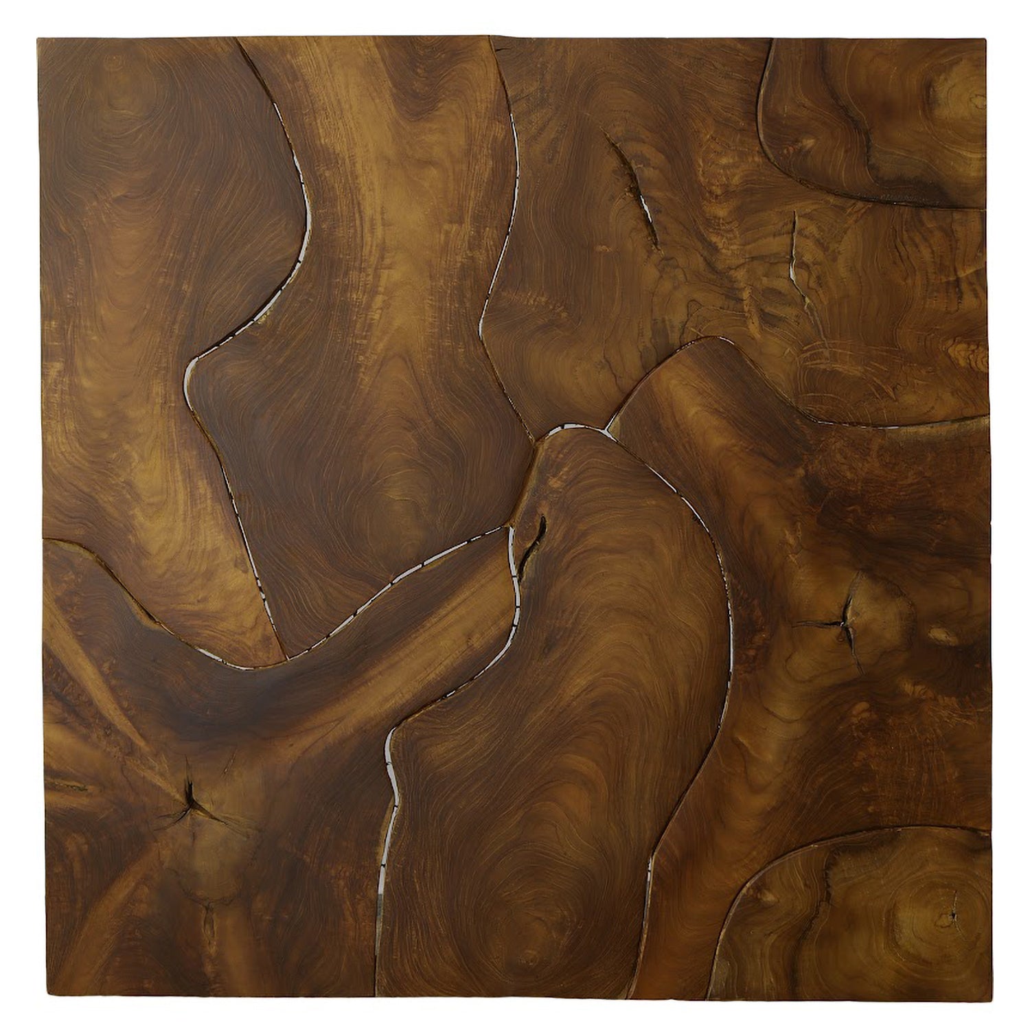 Phillips Collection Teak Slice Coffee Table