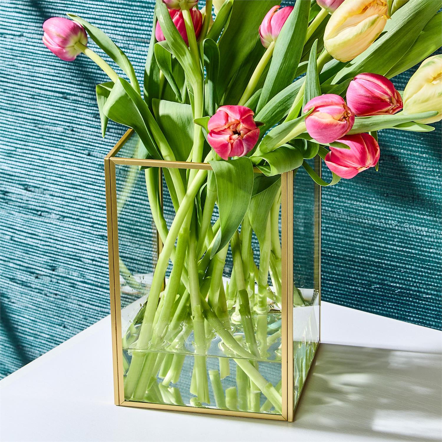 Rectangular Windows Vase Set of 3