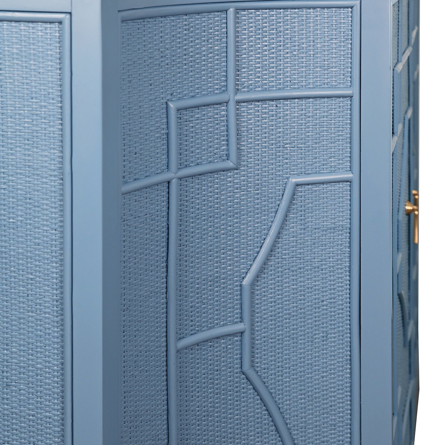 Worlds Away Isabel Capri Blue Two Door Cabinet