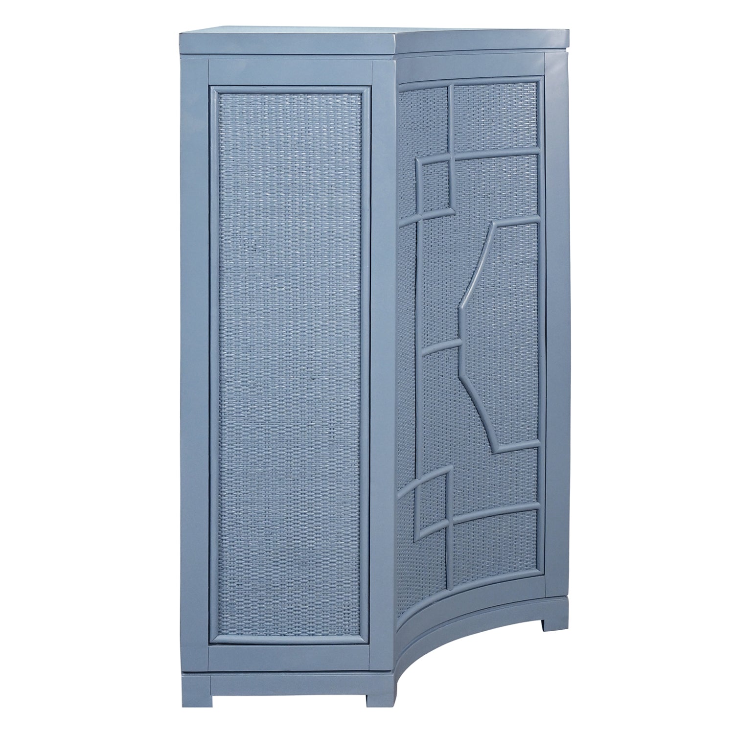 Worlds Away Isabel Capri Blue Two Door Cabinet