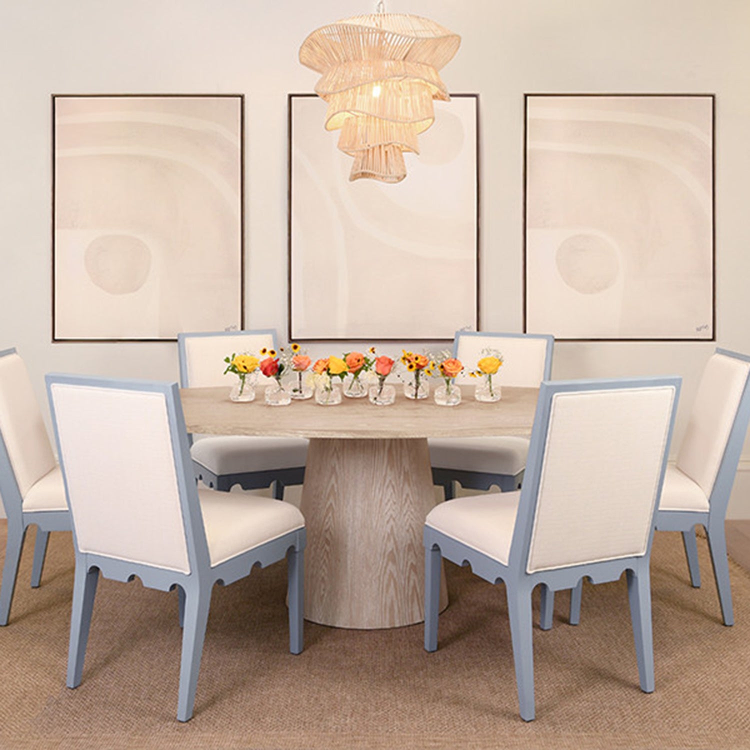 Worlds Away Jefferson Dining Table